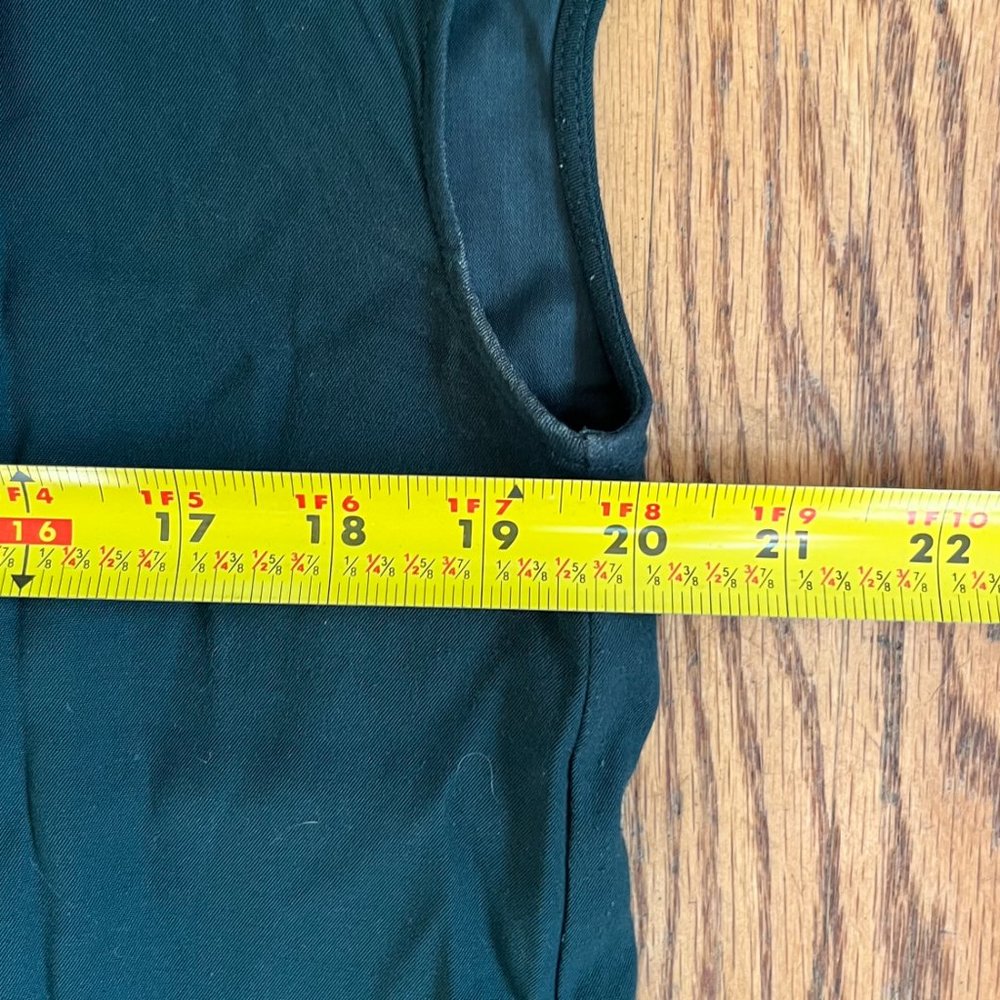 SOLD Universal Standard Green Viscose Sleeveless Tunic Shirt Women's Size Small - Picture 5 of 6